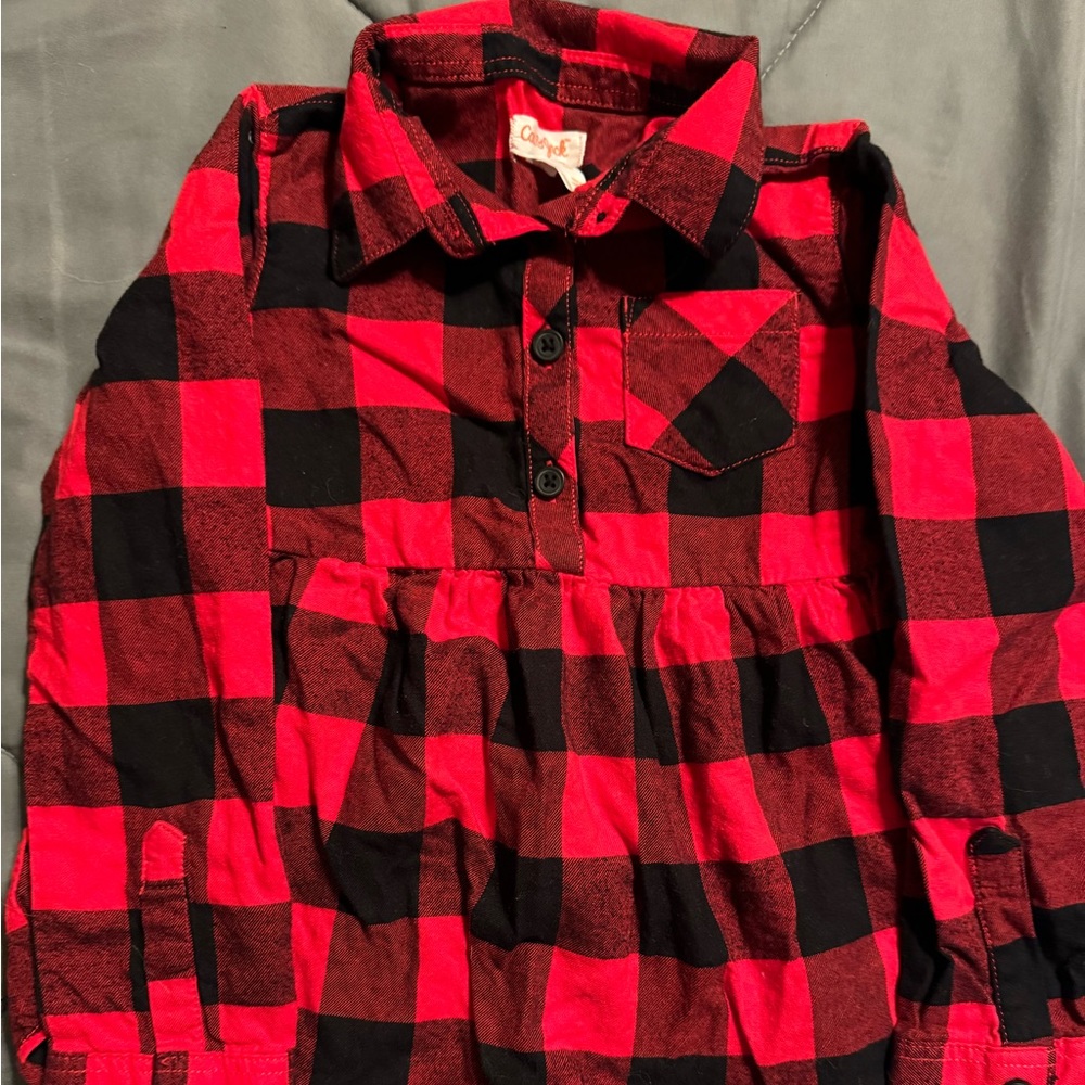 Girls 5T Flannel Top